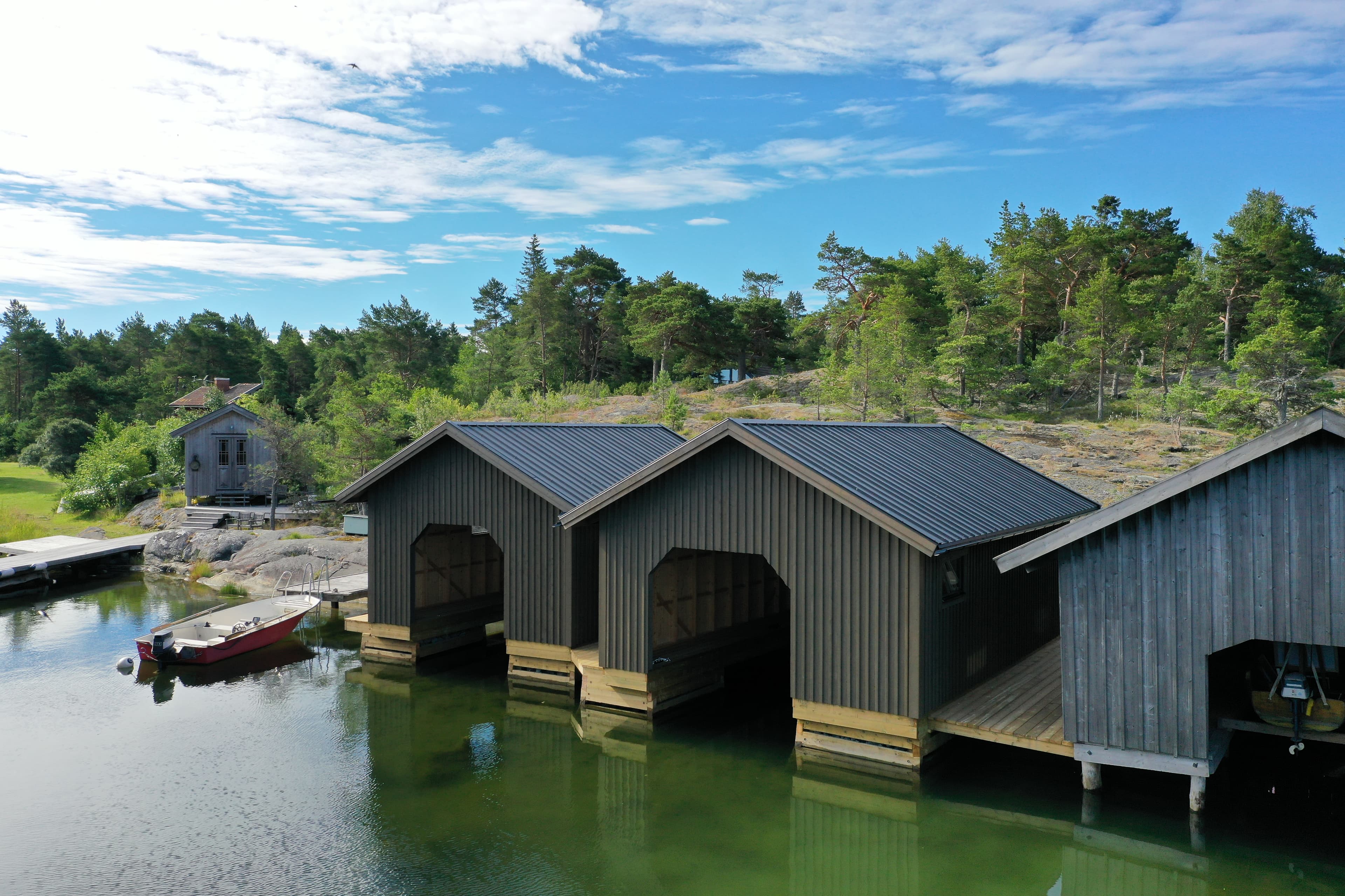 Båthus vitriolgrå 2